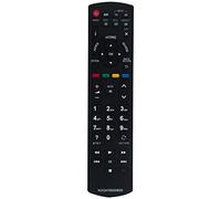 VINABTY N2QAYB000829 Télécommande de Remplacement pour Panasonic TV TX-L42ET60Y TX-L42ET61B TX-L42ETW60 TX-L47ET60B TX-L47ET60E TX-L47ETW60 TX-L50ET60B TX-L50ET60E TX-L50ETW60 TX-L55ET60E TX-LR55ET60