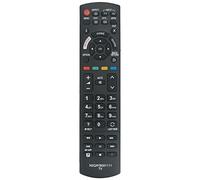 VINABTY N2QAYB001111 Télécommande remplacée Convient pour Panasonic TV TX-40EX600E TX-55EX600E TX-40EX600B TX-40EX620 TX-43EXW604 TX-49EX600B TX-49EXR600 TX49EXW604 TX55EX633 TX-49EX580B