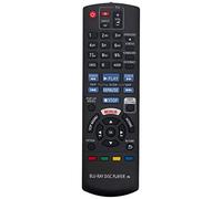 VINABTY N2QAYB001147 Télécommande de Remplacement pour Panasonic 4K UHD Blu Ray Player DMPUB300 DMPUB400 DPUB820 avec Bouton Netflix