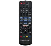 VINABTY N2QAYB001147 Télécommande remplacée Convient pour Panasonic Blu-Ray Disc Recorder DMP-UB300EB DMP-UB300EBK DMP-UB400 DMP-UB310 DMP-UB300 DP-UB420 DP-UB320 DMP-UB400EB DP-UB820