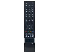 VINABTY Nouveau CT-90345 Télécommande de Remplacement CT90345 LED CD TV Télécommande pour Toshiba TV CT 90345 46SL733G 46SL733 46SL733R 46SL733F Remote Controller