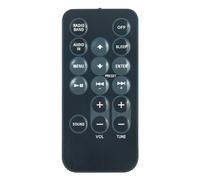 VINABTY Nouveau RMT-CCS15ip Télécommande de Remplacement RMTCCS15ip Télécommande pour Sony Personal Audio System RMT-CCS15IP RMTCCS15IP RMT-CCS15ip ICF-DS15IP ICFDS15IP Remote Controller