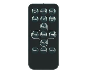 VINABTY Nouveau Télécommande de remplacement pour SHARP STV106 HT-SBW110 HT-SB110 HT-SB115 92LRC105001372 pour T lto 5 TS5000 TS5010 TS5000EU Hight 5+ TS501 2.0 2.1 Channel Soundbar pour JBL STV106