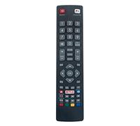 VINABTY POFRMC0001 Télécommande remplacée Compatible avec Blaupunkt Smart TV BLFRMC0010 BLF/RMC / 0010 POF/RMC / 0001 POF RMC 0001 POFRMC0001