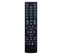 VINABTY RC2712 Télécommande remplacée Fit pour Finlux HITACHI Bush Fit pour Ajustement spécifique pour Finlux TV B500PVR B1000PVR B320DTR B250DTR B500DTR HRK-8910 HRS-8820
