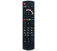 VINABTY RC42129M Remplacer la télécommande pour Panasonic 4K Ultra HD LED HDR Smart TVs TX-43HX600BZ TX-49FX550B TX-49FX555B TX-49GS352B TX-49GX550B TX-49GX551B TX-49GX555B TX-50HX580B