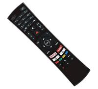 VINABTY RC4390 Télécommande pour téléfunken TV L55U405N4CWH D43U700M4CWH D49U700M4CWH XU55E512 JT-65UBS300 TE43292S31Y2P D43U297N4CWH XU43E5E5 12 TFL 32 SWB17/2 D32H289N4CWI 55DTU652 D43U600M4CWII