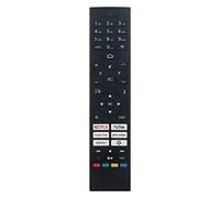 VINABTY RC45157 Télécommande remplacée Convient pour Daewoo/JVC TV 65DM54UA 50DH55UQ 55DMA55UB 43DM54UA 55DM55UQP 55DM55UQP2 43DM54FA 32DMA45FB 50DM55UQP2 LT-43VAF3055 LT-39VAH3055 LT-55VAQ6235