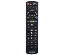 VINABTY Remplacement de la télécommande N2QAYB000928 N2QAYB000829 for PANASONIC TV TX-L42ET60E TX-L47ET60E TX-L47ETW60 TX-L50ETW60 TX-L55ET60E TX-L55ETW60 TX-P42ST60B TX-P42ST60Y TX-P42ST60Y