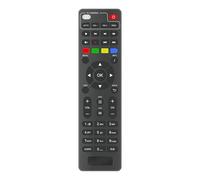 VINABTY Remplacement Télécommande Compatible avec Tele System TS6822 Pro DVB-T2 HEVC Digital Terrestrial Decoder