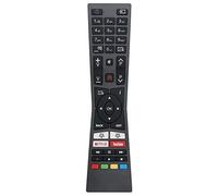 VINABTY RM-C3331 Télécommande de remplacement pour JVC LT-32VF52M LT-40V55LFA LT-32VFQ52I LT-40VF52M LT-43V55LU LT-43VU83M LT-49V55LU LT-49VU83M LT-55V 55LU LT-65VU83M LT-55V55LU LT-65VU93M LT43V65LUA