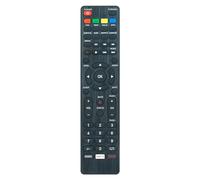 VINABTY RM-C3411 Télécommande remplacée Convient pour JVC TV LT-24FD100 LT-32FD100 LT-22HG52U LT-19HA72U Sub RM-1245 and fit for JTC RC159 TV