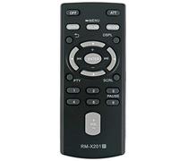 VINABTY RM-X201 Télécommande pour Sony système Audio stéréo de Voiture CDX-GT260MP CDX-GT360MP CDX-GT270MP CDX-M20