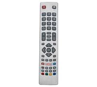 VINABTY SHWRMC0115 Télécommande remplacée pour Sharp Aquos LCD LED 3D HD Smart TV avec Netflix Youtube UHD 4K Freeview LC-32HG5141K LC-40UG7252E Lc-49ui7252k Lc-40ui7352k Lc-49ui7352k Lc-43ui7352k