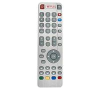 VINABTY SHWRMC0116 Télécommande pour téléviseurs Sharp Aquos UHD 4K LED Smart 3D avec Netflix Net+ Boutons Youtube