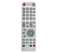 VINABTY SHWRMC0117 Télécommande remplacée Convient pour Sharp Aquos RF Smart TV LC-43CFG6451K LC-49CFG6022K LC-49CFG6241K LC-49CFG6242K LC-49CFG6351K LC-43CUG8462KS