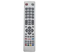 VINABTY Sostituito Remote Fit per SHWRMC0115 per Sharp Aquos UHD 4K Freeview TV LC-50UI7352E LC-50UI7422E LC-50UI7452E LC-50UI7552E LC-55UI7252E LC-55UI7352E LC-55UI7552E LC-60UI9362K LC-65UI7252E