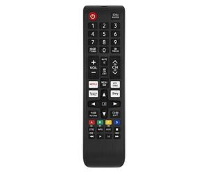 VINABTY Télécommande de rechange compatible avec Samsung BN59-01483C-QE55Q70DAT QE55Q75CAT QE55Q77DAT QE55Q7F2AU QE55Q80CAT QE32LS03CBU QE43LS01DAU QE43LS01DBU QE43LS03DAU 4K Smart QLED TV