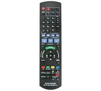 VINABTY Télécommande de rechange pour enregistreur Blu-ray Panasonic DMR-BWT740EBK DMR-BWT740 Télécommande N2QAYB000985