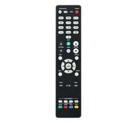 VINABTY Télécommande de rechange pour récepteur Denon 8K Ultra HD AV A/V Surround RC-1244 RC1244 AVR-S960H AVR-S970H AVR-S760H AVR-S770H