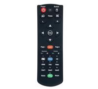 VINABTY Télécommande de Remplacement Compatible avec Optoma Projector EH345 EH412 EH412ST W319USTi W320USTiP W355 W400+ X400+ EH319UST EH319USTi EH320UST EH320USTi EH330UST EH341 EH415e W415e EH415ST