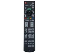 VINABTY Télécommande de Remplacement N2QAYB000715 Fit for PANASONIC Viera TV TX-P65ST50J TX-P65ST50Y TX-P65STW50 TX-P65VT50B TX-P65VT50E TX-P65VT50J TX-P65VT50T TX-P65VT50Y TX-PR42GT50 TX-PRST50