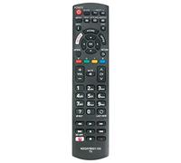 VINABTY Télécommande N2QAYB001133 remplacée pour Panasonic téléviseur Viera 4K UHD HDR TH-43EX600Z TH-43EX600H TH-49EX600Z TH-49EX640Z TH-55EX640Z TH-65EX600Z TH-58EX780 TH-65EX640Z