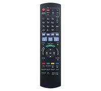 VINABTY Télécommande remplacée Convient pour Panasonic Blu-Ray Disc Recorder DMR-BCT74 BCT84 DMR-BCT845 DMR-BCT745 DMR-BCT740 DMR-BST845 Sub N2QAYB000759 DMR-BCT820 DMR-BCT720 DMR-BCT721 N2QAYB000986