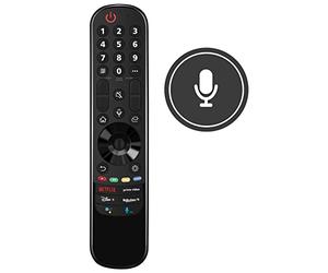 VINABTY Télécommande vocale AN-MR21GA pour LG TV 43NANO75 50NANO75 43UP78006LB 55NANO856PA 75UP77006LB OLED48C1RLA 55NANO956PA 43UP77006LB 86UP80003LA 75NANO926PB 65UP74009LB OLED65C1RLA