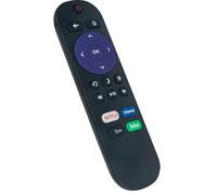 VINABTY Universal Télécommande de Remplacement adapté pour TCL Roku Smart TV 55S421 70S42 50S421 32S321 43S421 65S421 32D2900 32S301 55D2900U 55S401 65D2930U 32S327 32S3750 32S3850A 32S3850P 55UP130