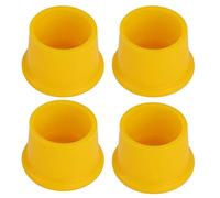 Vinage Stopperwine Bot 20pcs Vin Botper Botper Botter Cape Food Grade Silicone Couvercle Couvercle pour Bière Boisson Cruitgreen en Usage d'eau ou les Bouteilles Couvercles Couvercles (YELLOW)