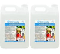 Vinaigre Blanc Alimentaire - 5L - 10° Acide Acétique, Fermentation Naturelle - Attendrir Viande, Conserver Des Aliments - La Compagnie du Bicarbonate, Fabriqué en France. (Lot de 2)