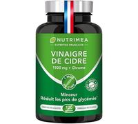 Vinaigre de Cidre | 1500 mg | Avec Chrome | Alternative au Morosil