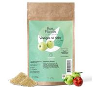 Vinaigre de Cidre Poudre 100 g - Source Naturelle d’Acides Organiques, Favorise la Digestion, l’Équilibre Acido-Basique & le Métabolisme | Conditionnée en France, RUE DES PLANTES
