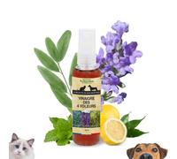 Vinaigre des 4 Voleurs pour Animaux 100ml - pour Chiens et Chats, Formule Naturelle de Soin et de Protection, Contribue à la Santé et au Bien-être