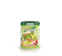 Vinaigrette végétalienne aux herbes et à l'acide citrique. Aucun vinaigre requis 200 g/1,2 litre. Rapidement préparé, polyvalent. MAISTRO laitue fine 200g