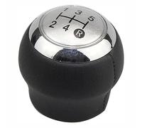 VINAMY Pommeau De Levier De Vitesse pour Toyota Aygo,Couvercle De Levier De Vitesse Poignée De Boîte Vitesses Bouton De Changement De Vitesse Pièce De Rechange,A-Silver 5 Speed