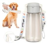 VINATO 550ML Gourde Chien, Portable Bouteille d'eau pour Chiens, Pliable Bouteille Chien avec Fonction de Retour, Anti-fuites Distributeur Eau Chiens pour Camping Randonnée