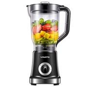 VINATO Blender Mixer électrique, Blender et Smoothie Mixer 1.8L Mixing jug, avec 4 lames en acier inoxydable pour les shakes, le broyage des glaces et les fruits surgelés