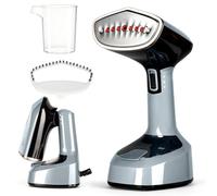 VINATO Defroisseur Vapeur, Defroisseur 1500 Watts, Fer Vertical et Horizontal, Chauffage Rapide, élimination Rapide des Plis, Idéal pour les Voyages et la Maison