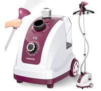 VINATO Defroisseur Vapeur Vertical, Repasseur Vapeur Vertical avec Réservoir d'eau de 1,35 litre, 11 Fonctions Vapeur Clothes Steamer, Brosse Vapeur Pour Tous Types de Textiles - 1950W