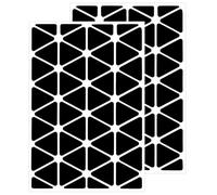 VINATO Lot de 2 Autocollants Réfléchissants,Bandes Stickers Rétro Réfléchissants,Bande Adhésive Réfléchissante Autocollant,Réfléchissants Sticker Set pour Vélo, Casque, Poussette, Scooter et Moto