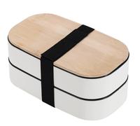 VINATO Lunch Box 1400ml avec Couverts pour Bureau, École et Voyage - Boîte Repas à 2 Niveaux, Sans BPA - Idéale comme Boite a Lunch pour Adultes et Enfants