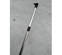 VINATO Perche Télescopique Pour Fenêtre de Toit, 1,6 m, 4 Sections | Barre Télescopique 4 Sections Inox, Crochet ABS Universel, 1,6 m - Ouverture Facile Sans Escabeau