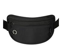 VINATO Protection Contre Le Vol Banane avec RFID, Sac Ceinture Imperméable Homme Femme, Idéal pour Voyage, Sport, Festival, Portefeuille Dissimulé, Pochette Passeport Sécurisée, Noir, Petite Taille