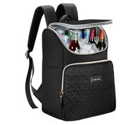 VINATO Sac à Dos Isotherme à Glacière 17L,Sac de Pique-Nique Sac Isotherme Portable Cooler Backpack Bag,pour Pique-Nique, Randonnée, Camping, Plage