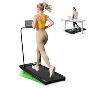 VINATO Tapis de Course 3 en 1 Inclinable 8% - Tapis de Marche 2-8 km/h, 2.5 CH Compact pour Maison/Bureau, Max 122 kg - APP, Télécommande, LED