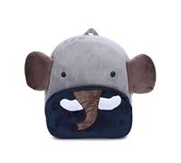 VINBAGGE Sac à Dos Enfant Garderie Maternelle Sac Creche Sac Animaux École Cartoon Mignon pour bébé Fille garçon 1-3 Ans-Éléphant