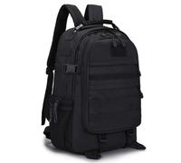 Sac à Dos Randonnée Tactique Militaire 35L/40L Sac à Dos Imperméable USB Multifonction pour Outdoor Voyage Trekking Camping Chasse,Noir