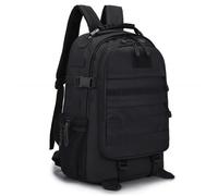 VINBAGGE Sac à Dos Randonnée Tactique Militaire 35L Sac à Dos Imperméable USB Multifonction Noir